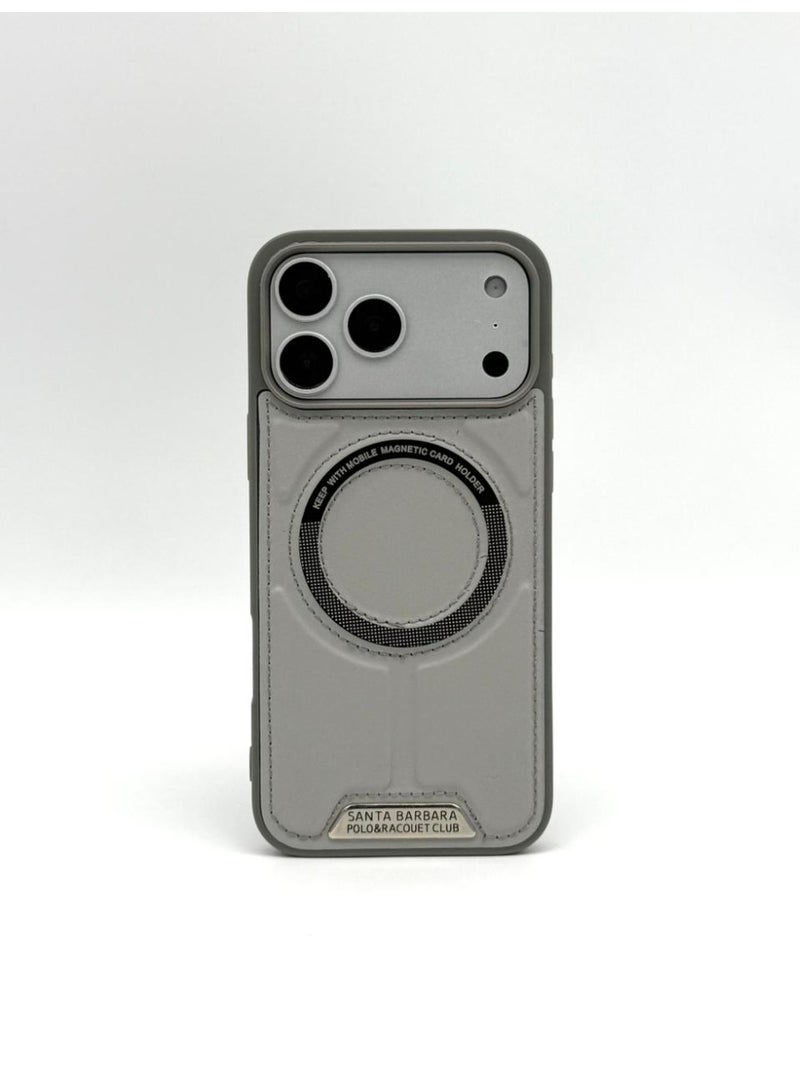 general Santa Barbara Polo & Racouet Club Edition Magsafe Leather Case for Apple iPhone 17 Pro Max | Premium Magnetic & Shockproof Protection - Image 1